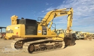 Back of used Komatsu Excavator
